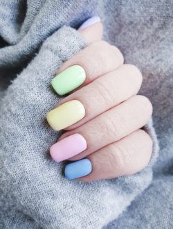 Manicura diseños unas colores