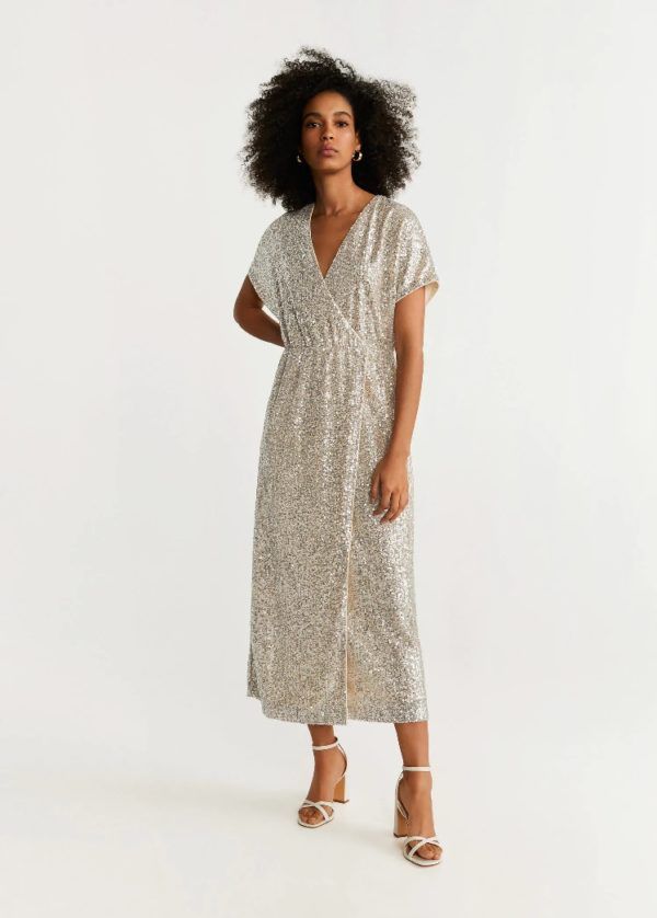 vestido midi mango vestidos largos