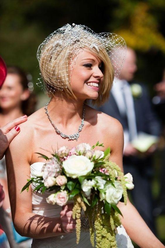 Peinados De Boda Para Cabello Corto