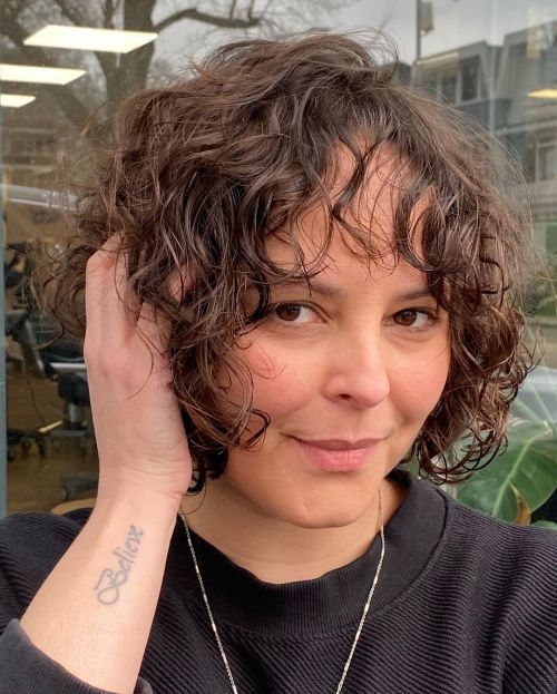 Corte de pelo shaggy