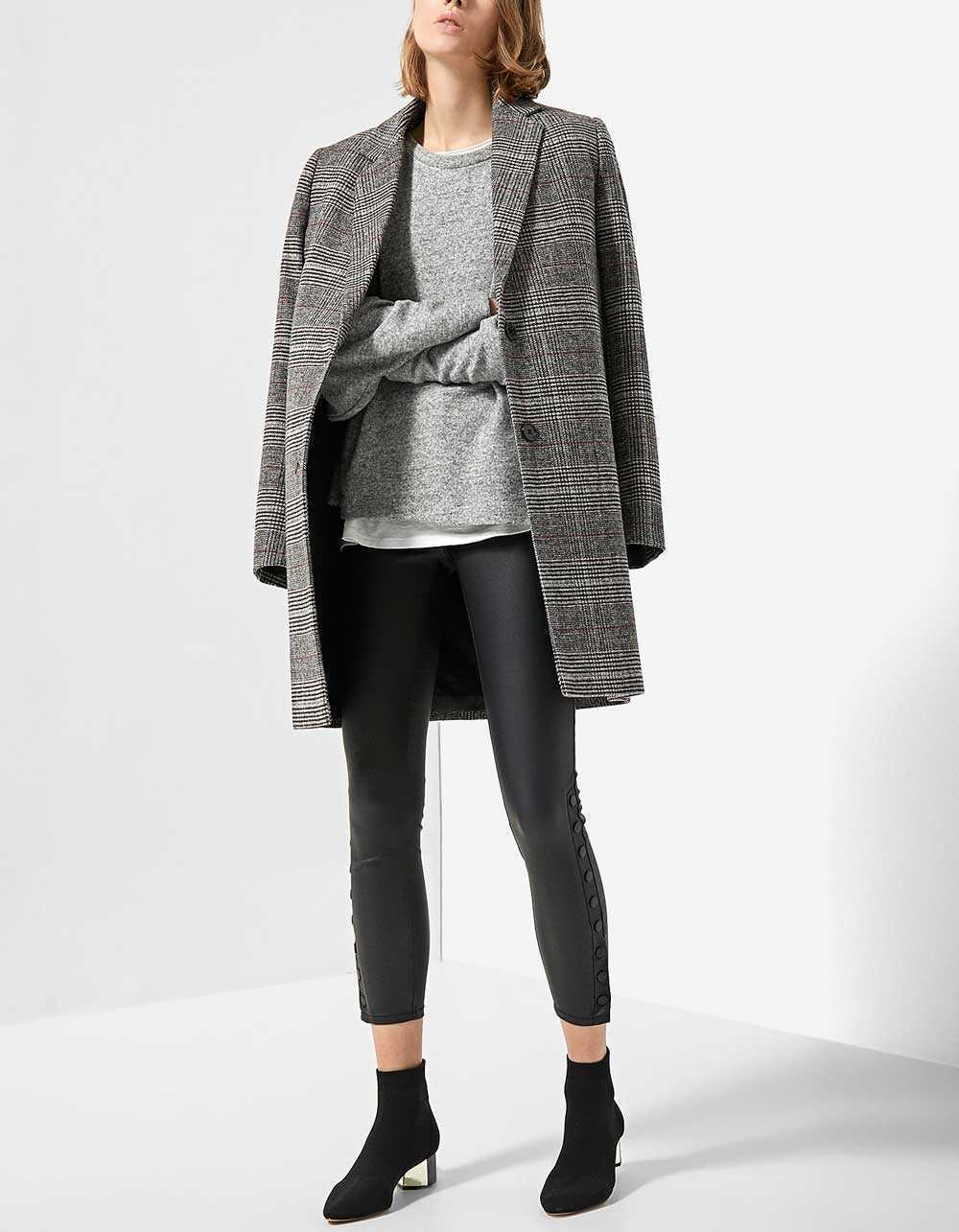 Polainas de cuero Stradivarius