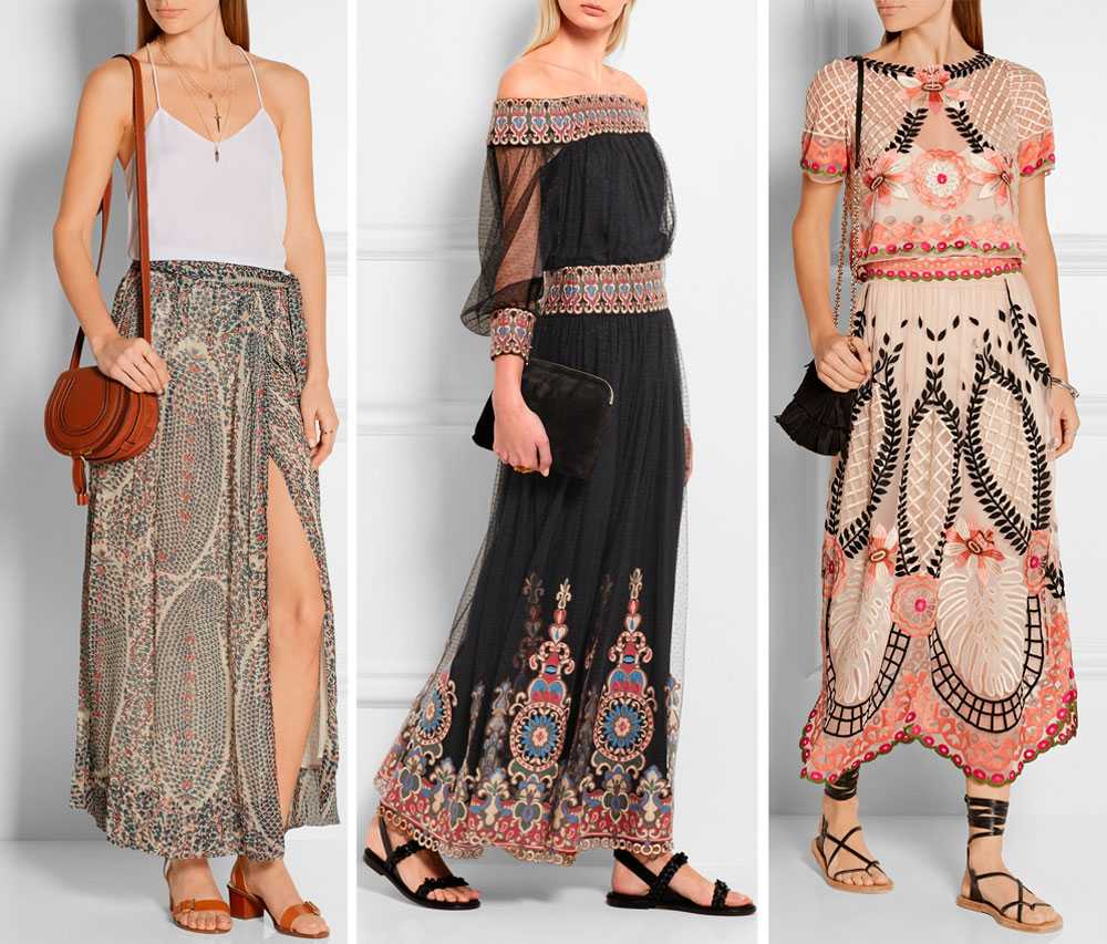 Falda de ruedas larga Falda de ruedas larga