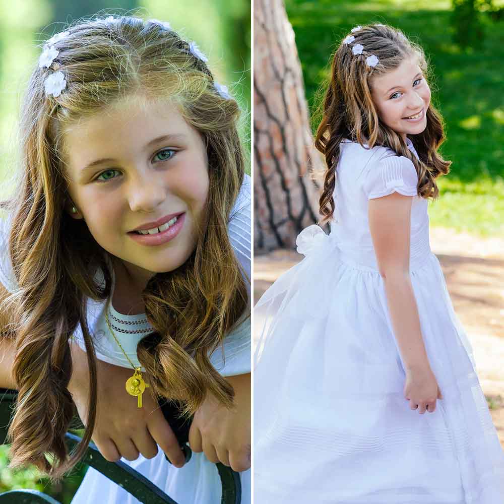 Peinados niÃ±a comuniÃ³n