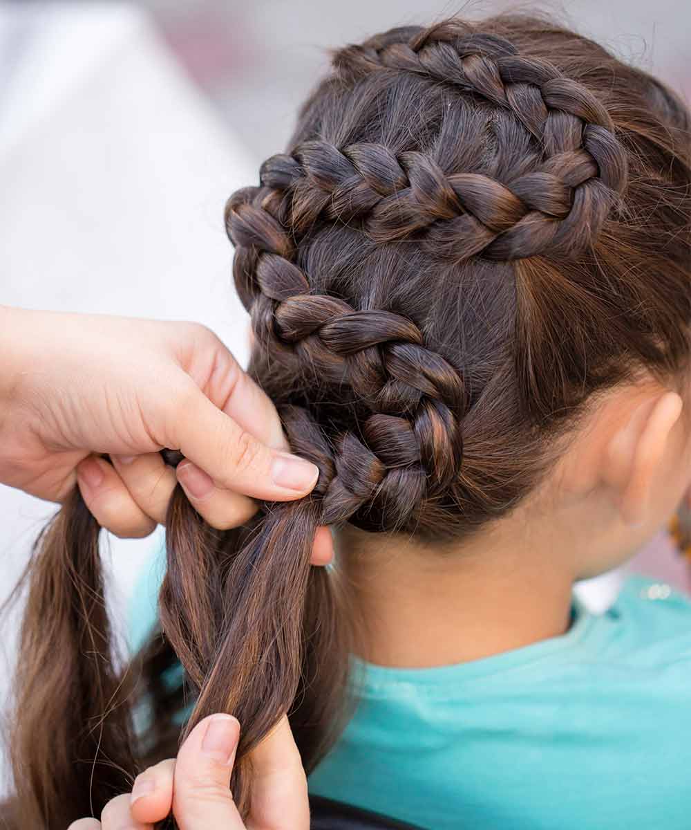Peinados de niÃ±a con trenzas