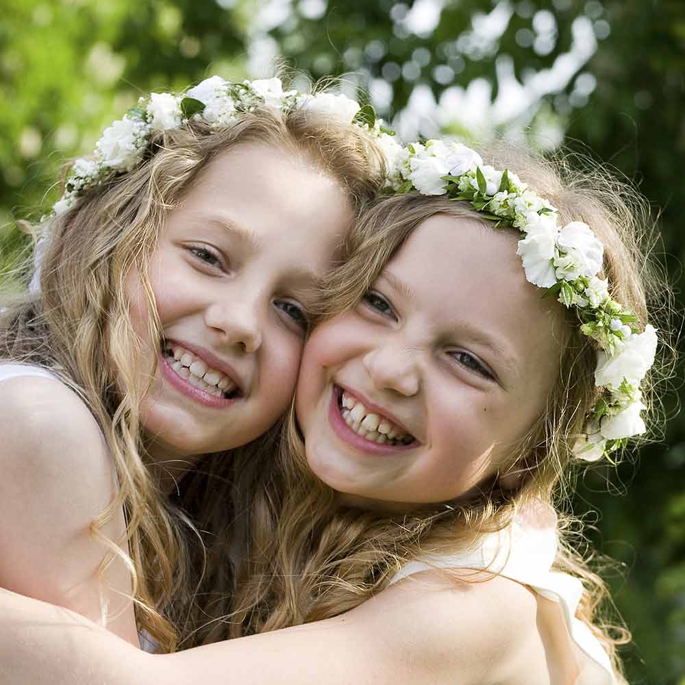 Peinados de niÃ±a con tiara