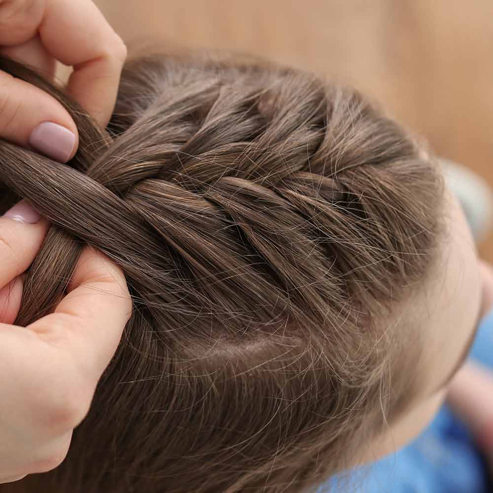 Peinados de niÃ±a con trenzas