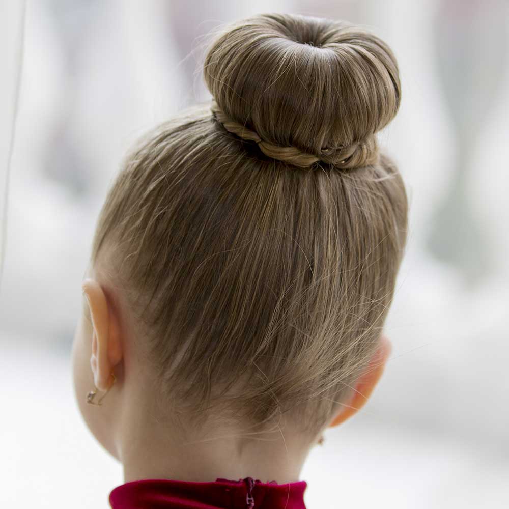 Peinado niÃ±a moÃ±o liso