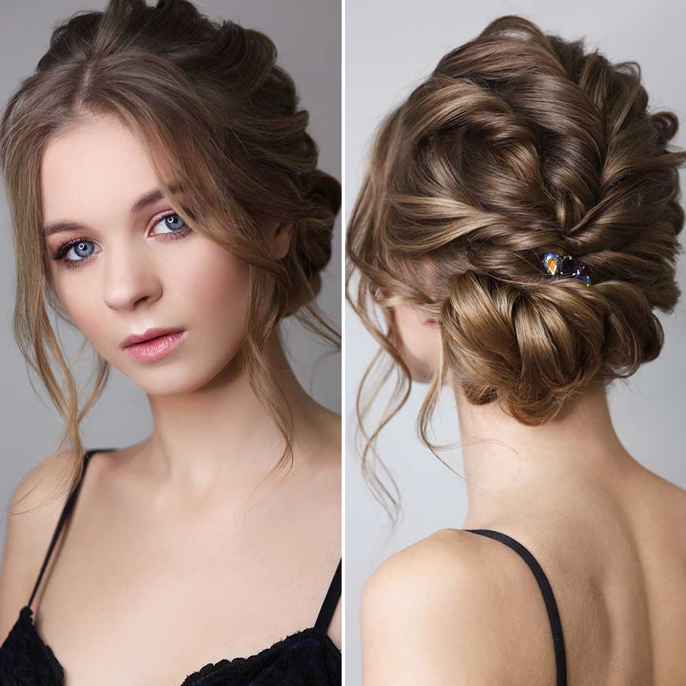 Pelo largo con corte suave para chica