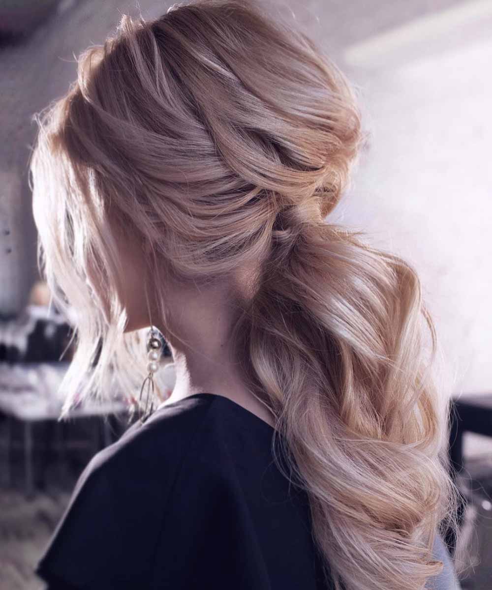 Peinado con cola baja