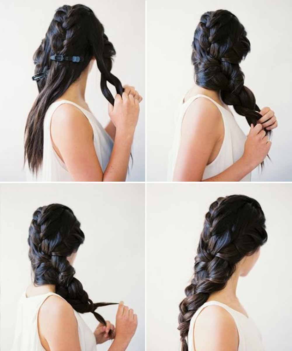 Tutorial de peinado sencillo para cabello largo