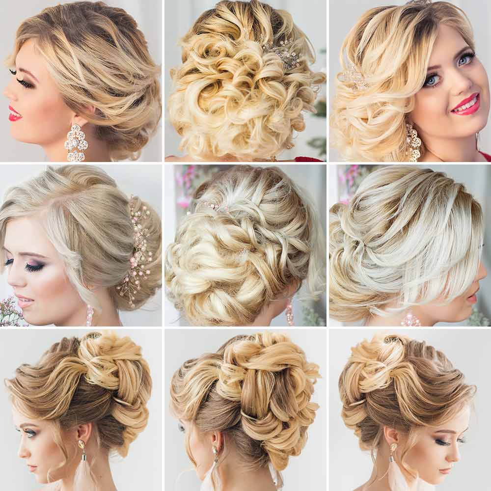 Peinado de ceremonia pelo largo