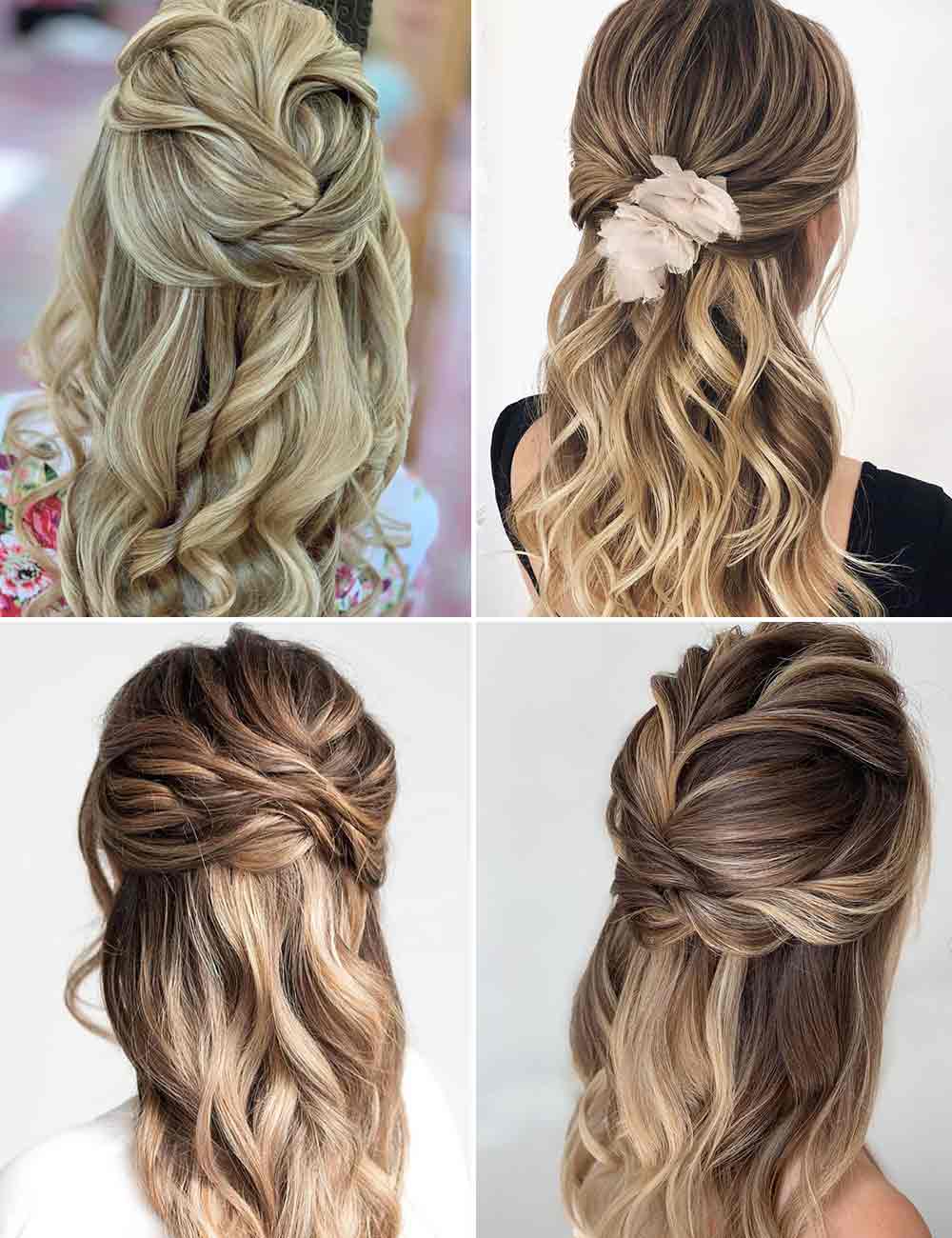 Peinados de pelo largo easy quick