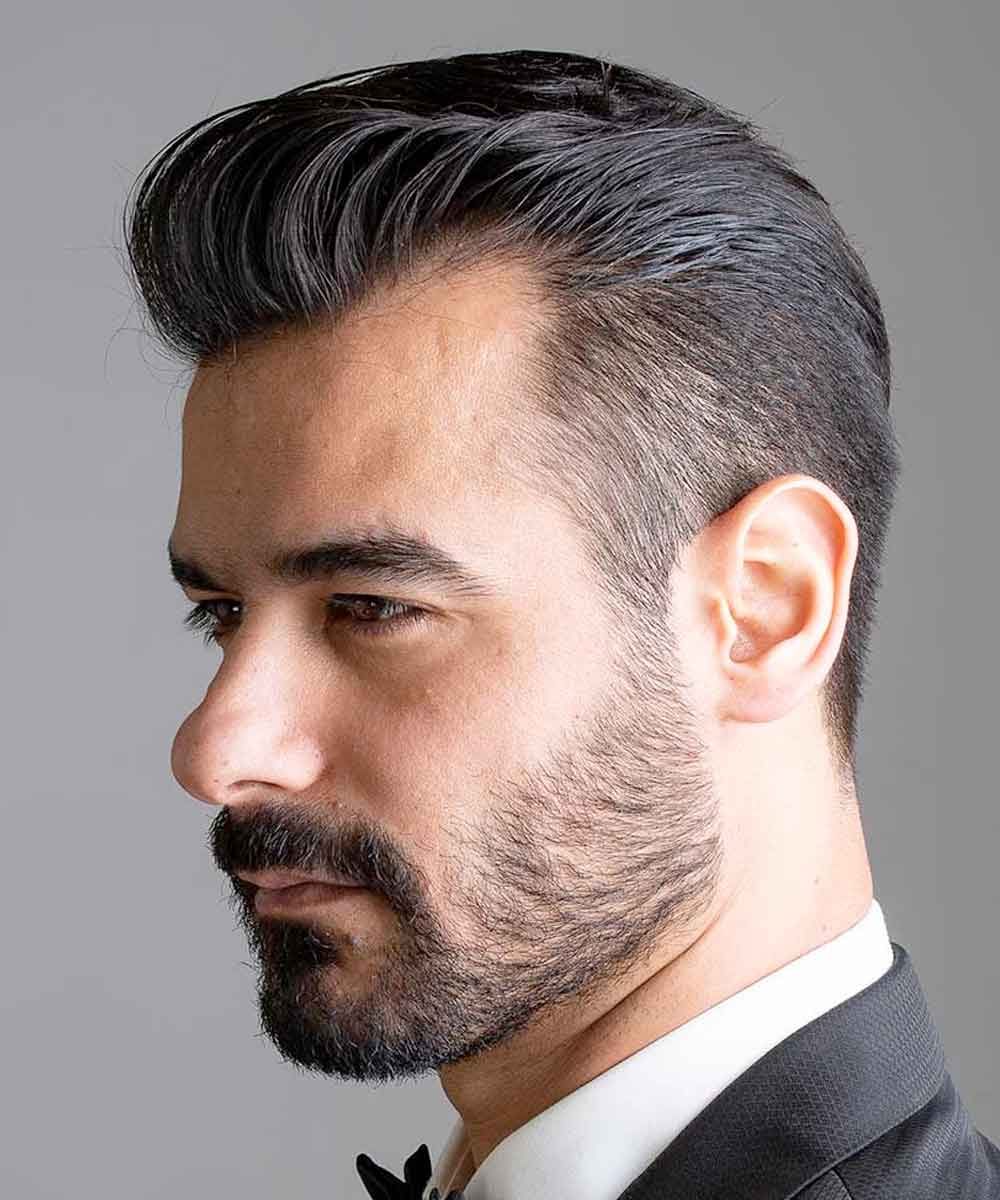 Hombre de pelo corto y borroso Hombre de pelo corto y borroso