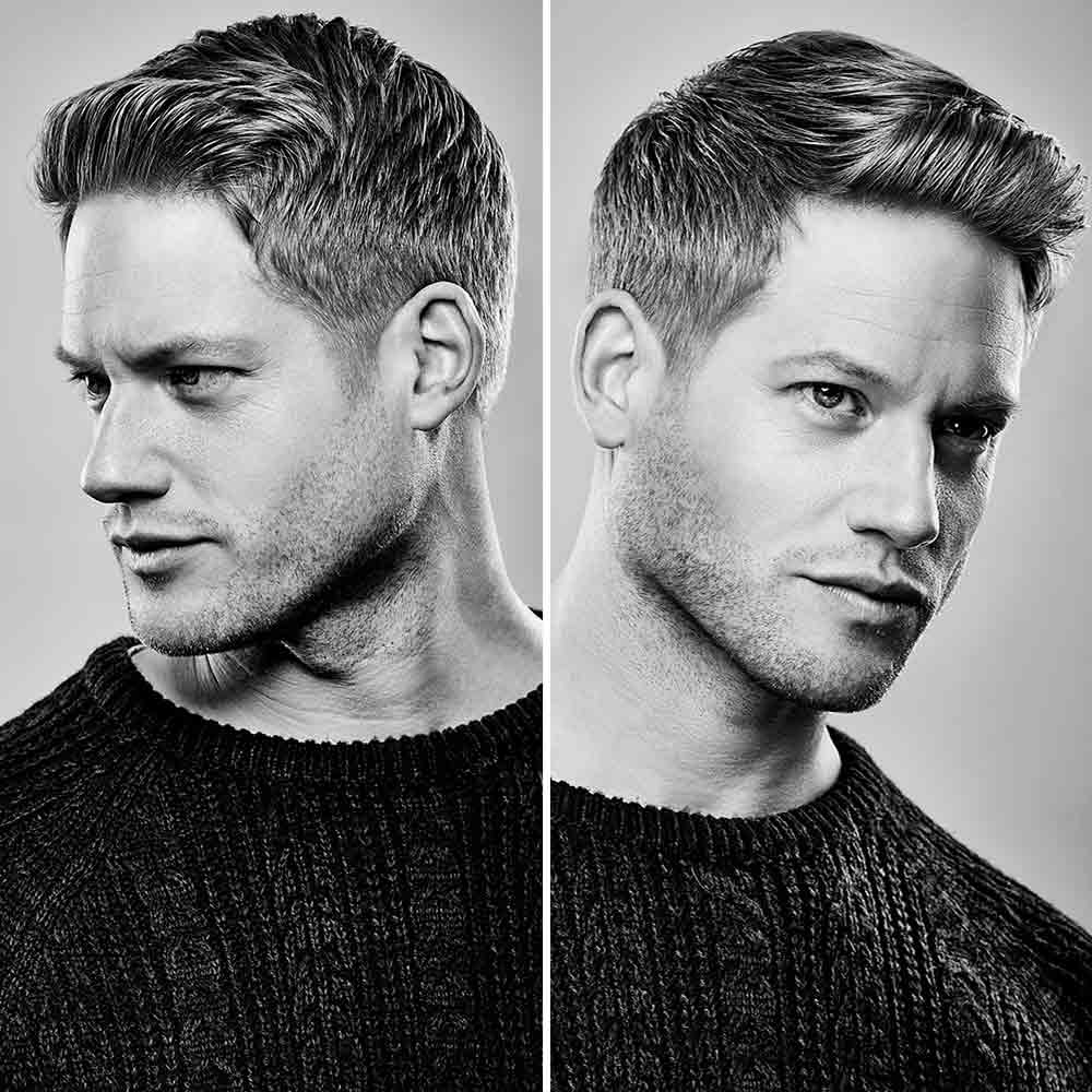 Cortes de pelo corto para hombres sombreados Cortes de pelo corto para hombres sombreados