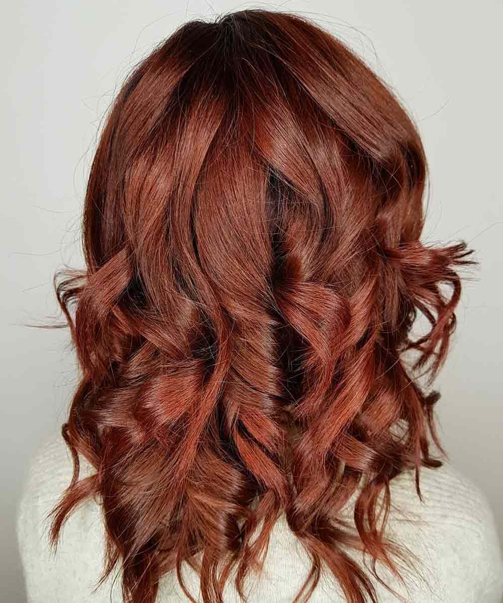 Pelo rojo curio