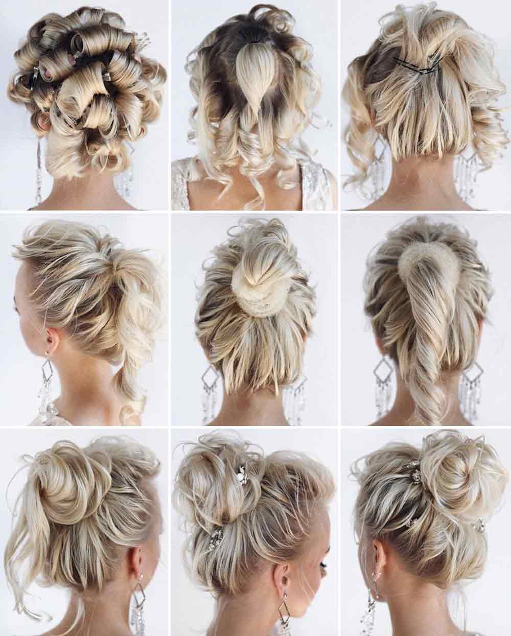 Tutorial messy bun