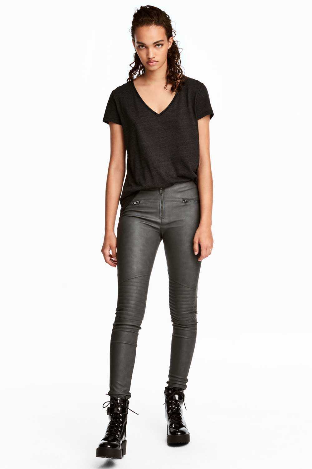 Polainas de cuero H&M