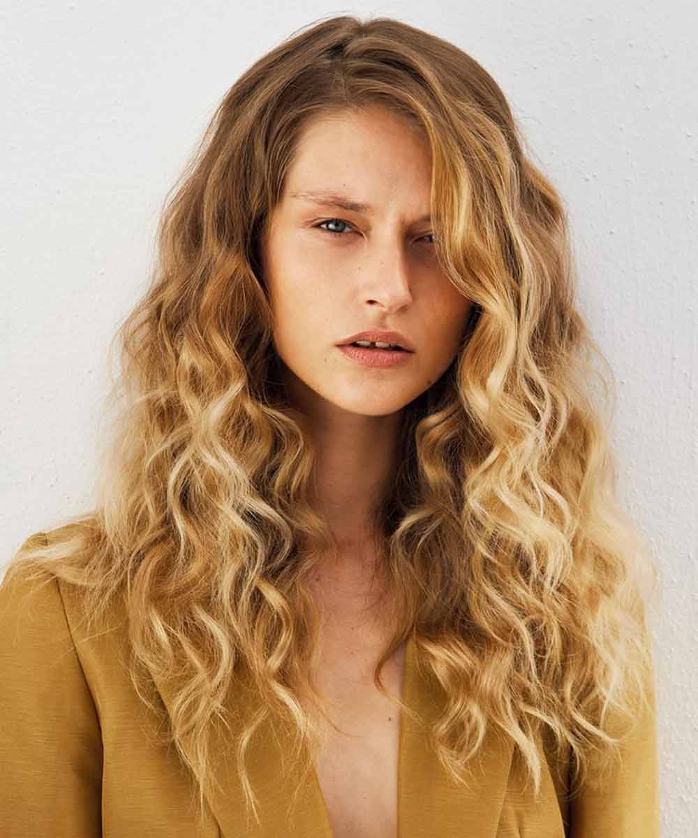 Cortes de pelo largo y rizado