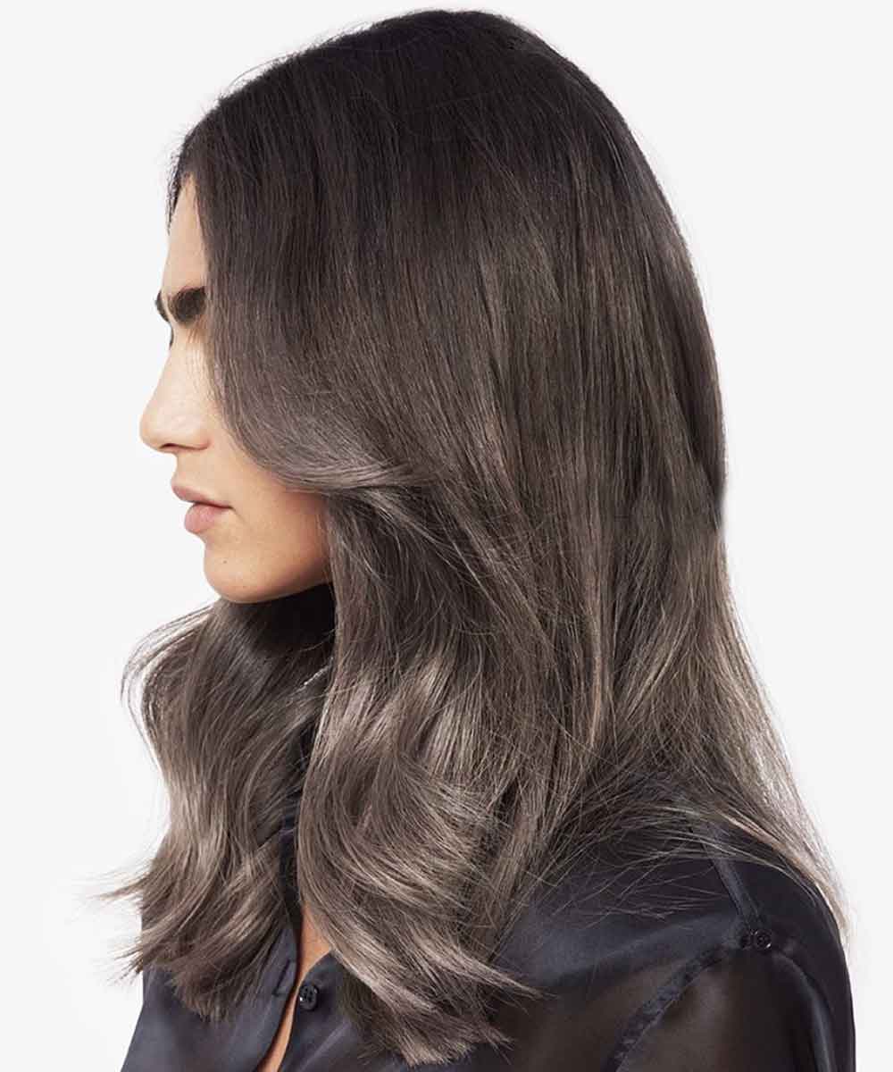 Cortes de pelo largo y liso quiff primavera