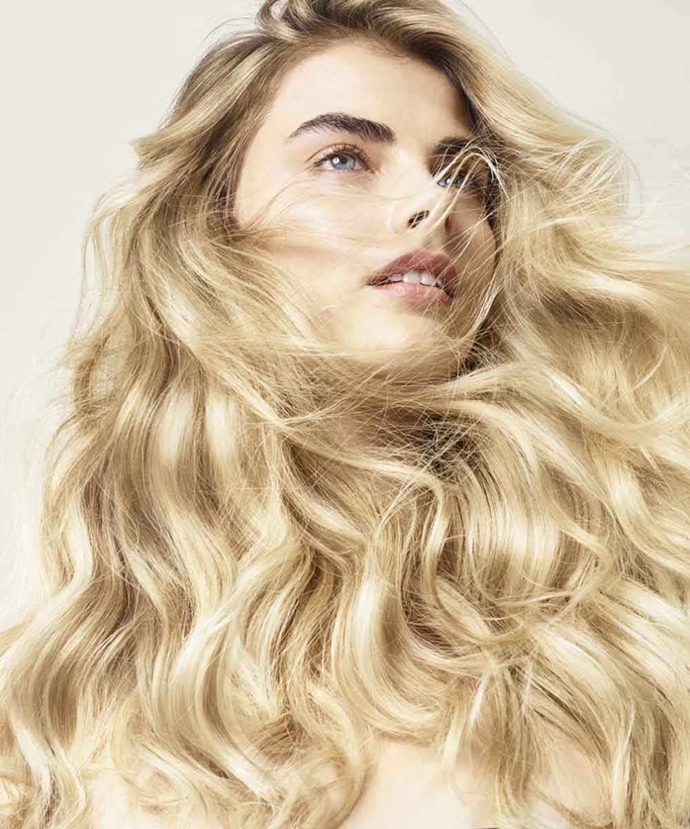 Primavera de pelo rizado escalado