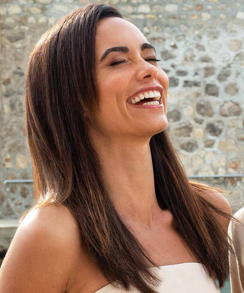 Pelo largo y liso verano