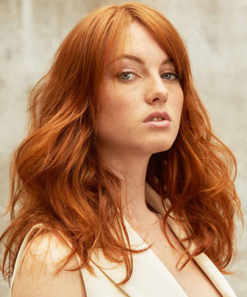 Cortes de pelo largo mechones verano