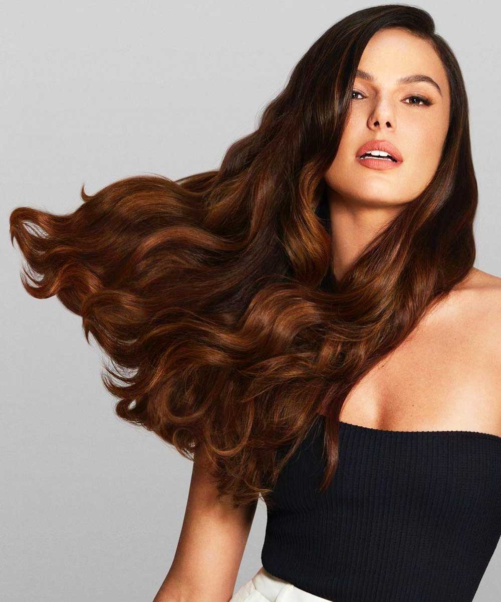 Cortes de pelo largo y ondulado