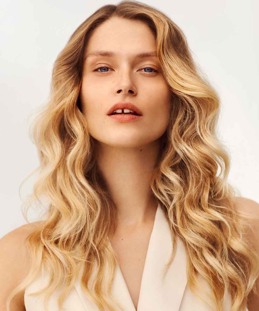 Cortes de pelo largo y ondulado