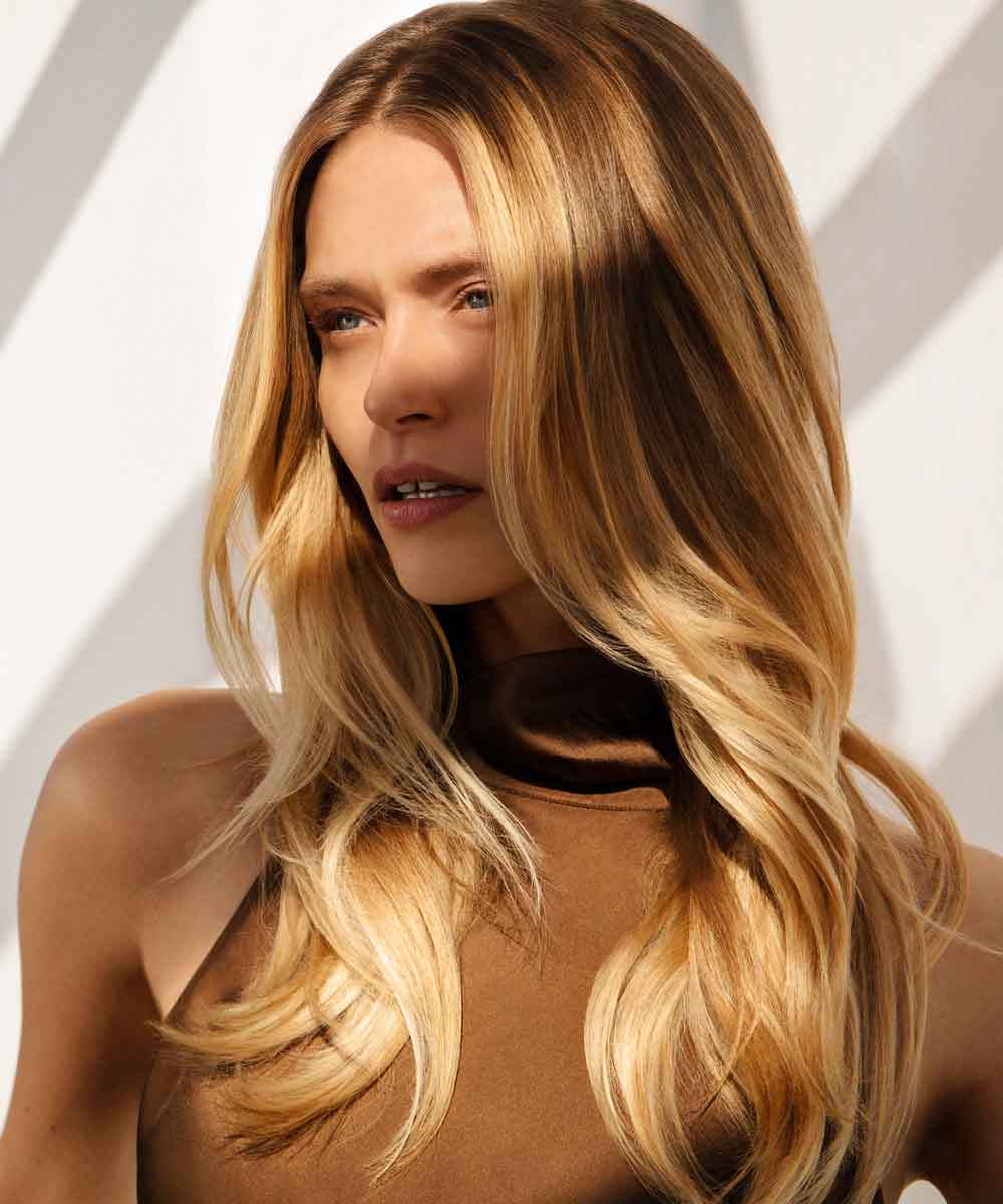 Pelo largo y liso escamado