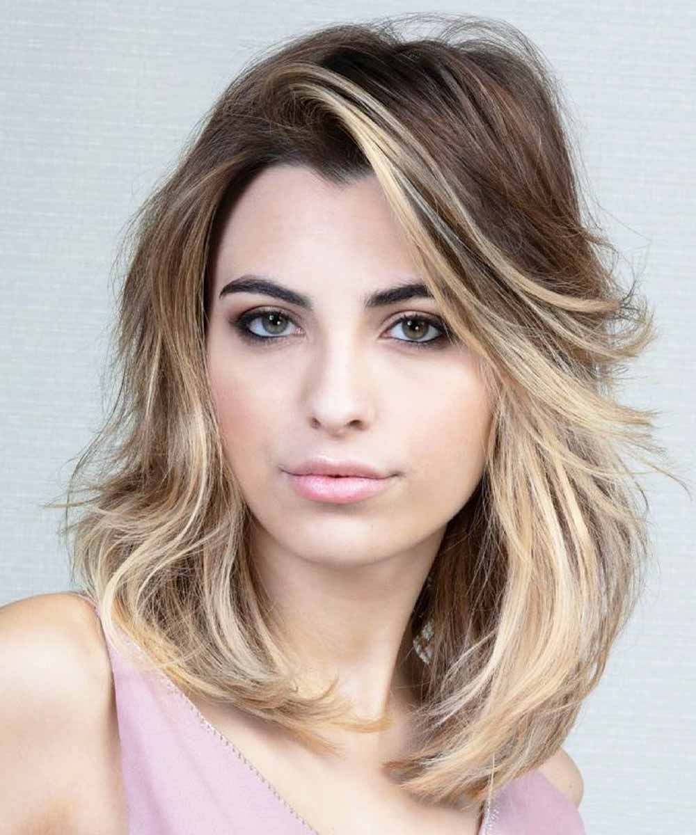 Cortes reducidos pelo quiff medio de verano