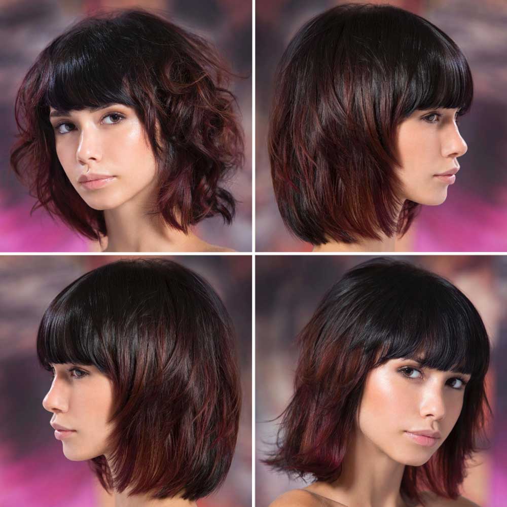 Cortes de pelo de tamaÃ±o medio