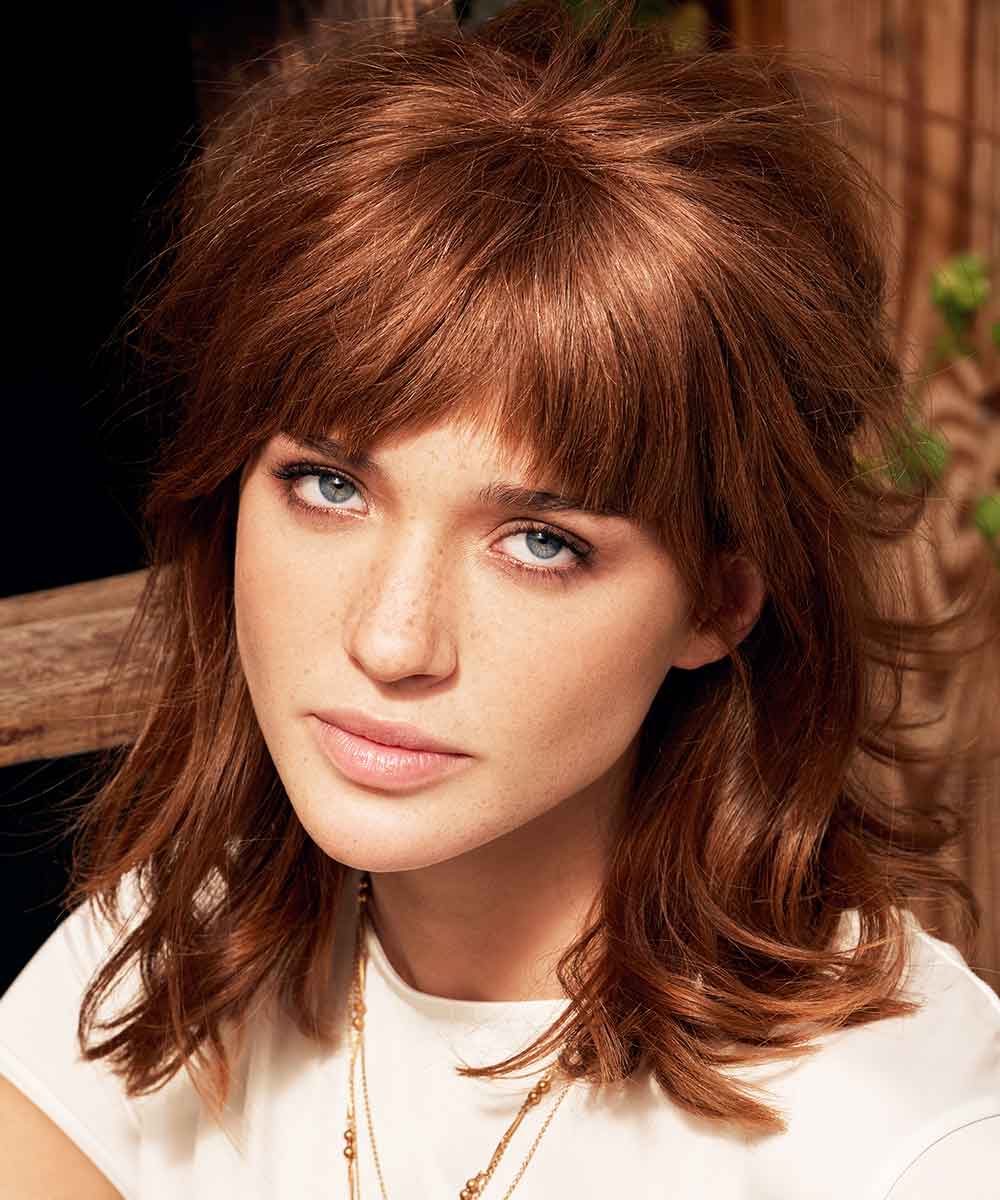 Cortes de pelo medios fringe verano