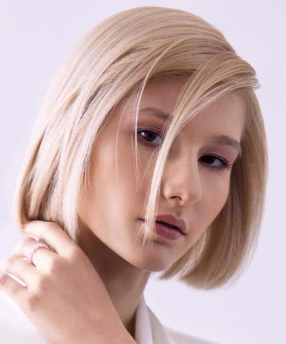 Cortes bob de longitud media primavera verano