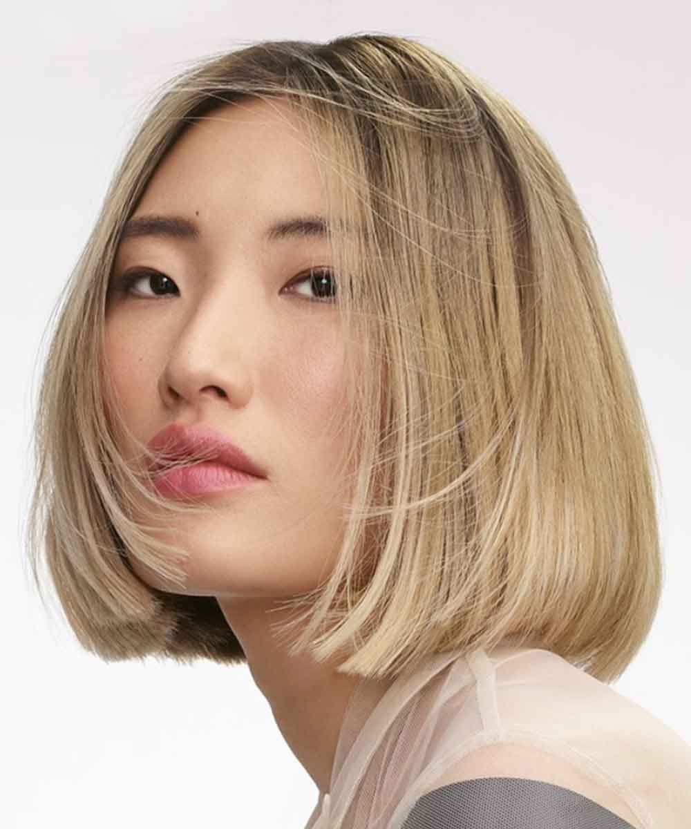 Cortes bob medios pelo liso verano