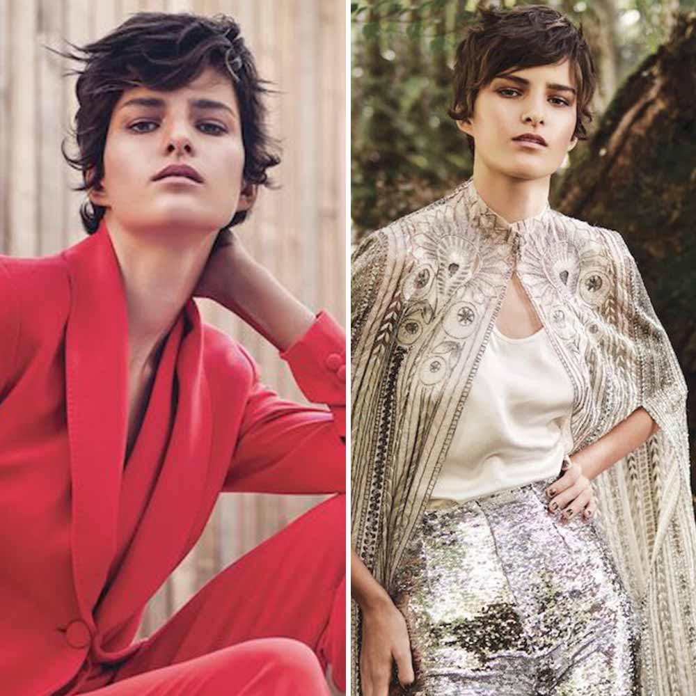 Cortes de pelo corto ondulado Cortes de pelo corto ondulado