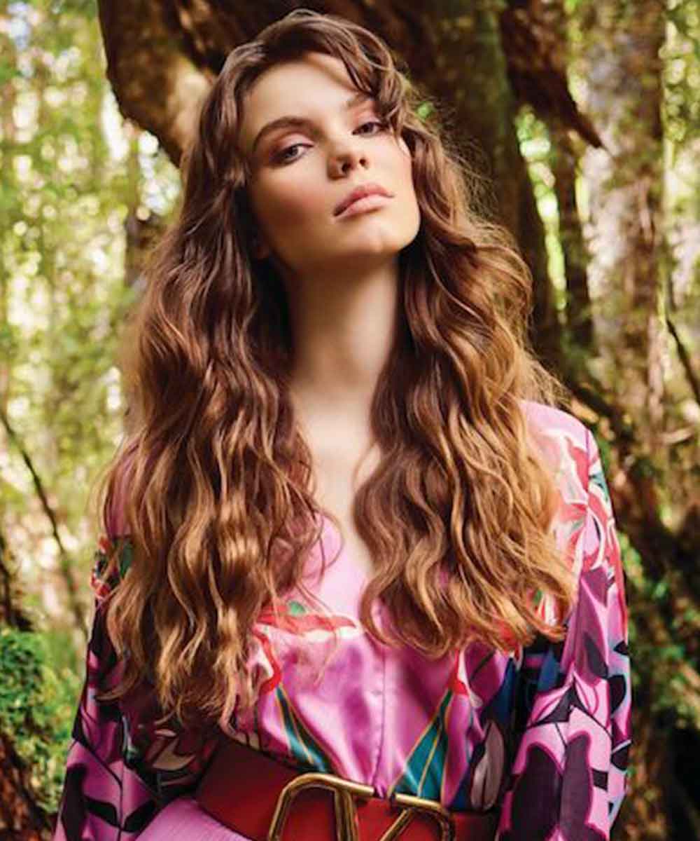 Cortes de pelo largo y ondulado Cortes de pelo largo y ondulado