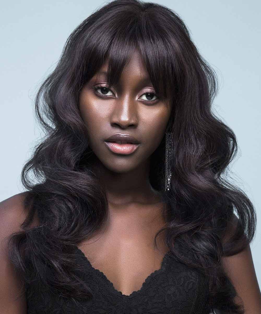 Cortes de pelo con flequillo ondulado Cortes de pelo con flequillo ondulado