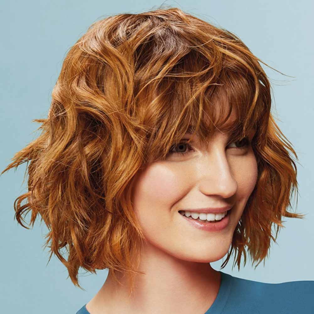 Cortes de pelo rubio con flequillo Cortes de pelo rubio con flequillo