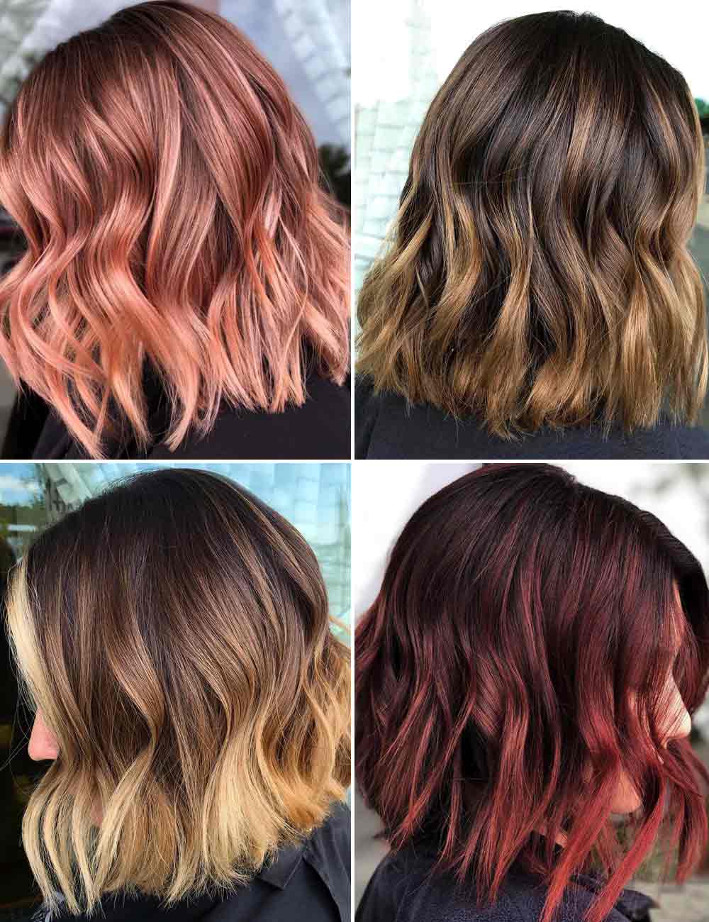 Corte de pelo bob ondulado Corte de pelo bob ondulado