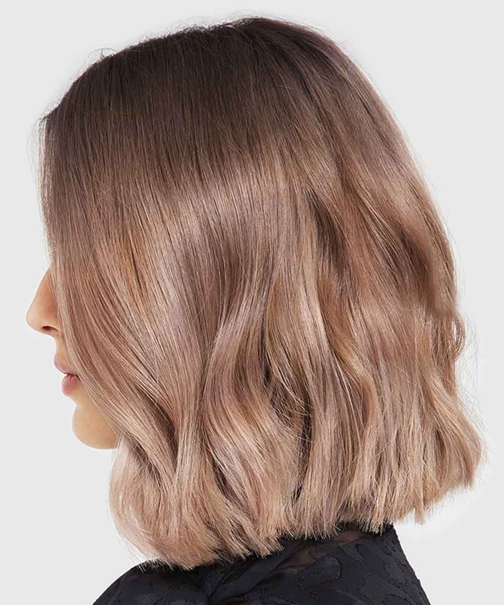 Corte de pelo bob ondulado Corte de pelo bob ondulado