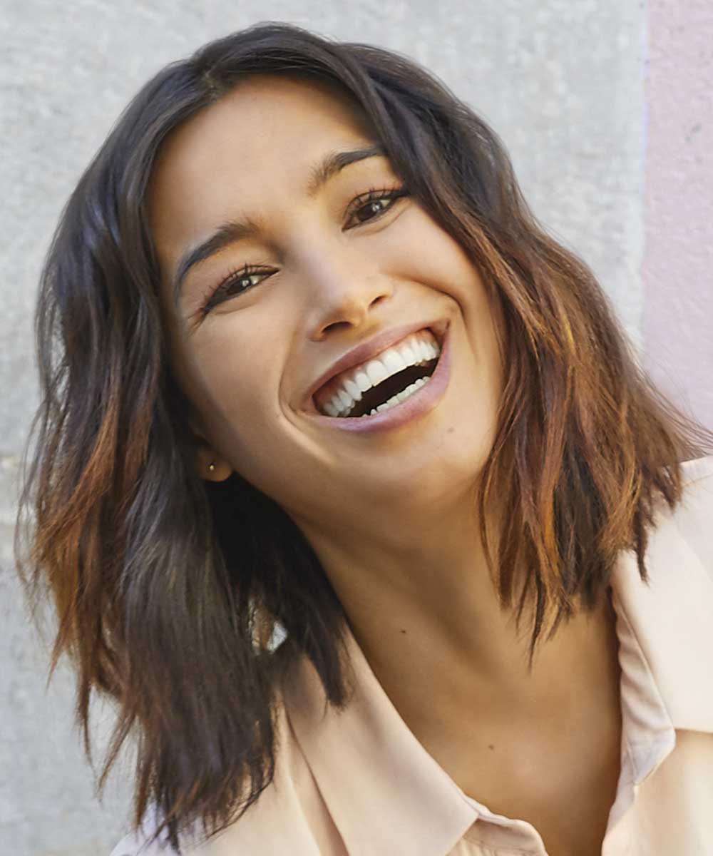 Cortes de pelo medio ondulado Cortes de pelo medio ondulado