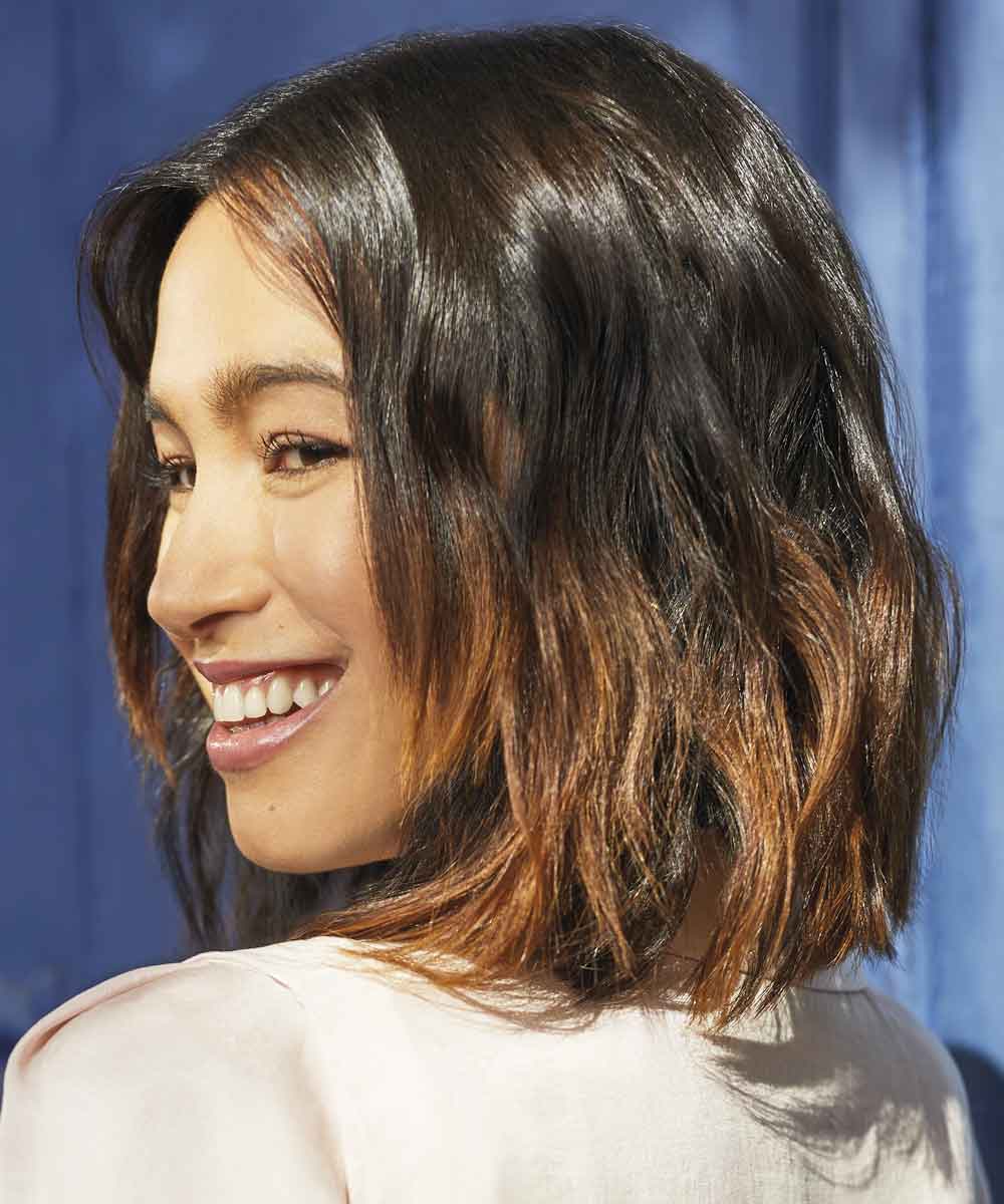 Corte de pelo ondulado Corte de pelo ondulado