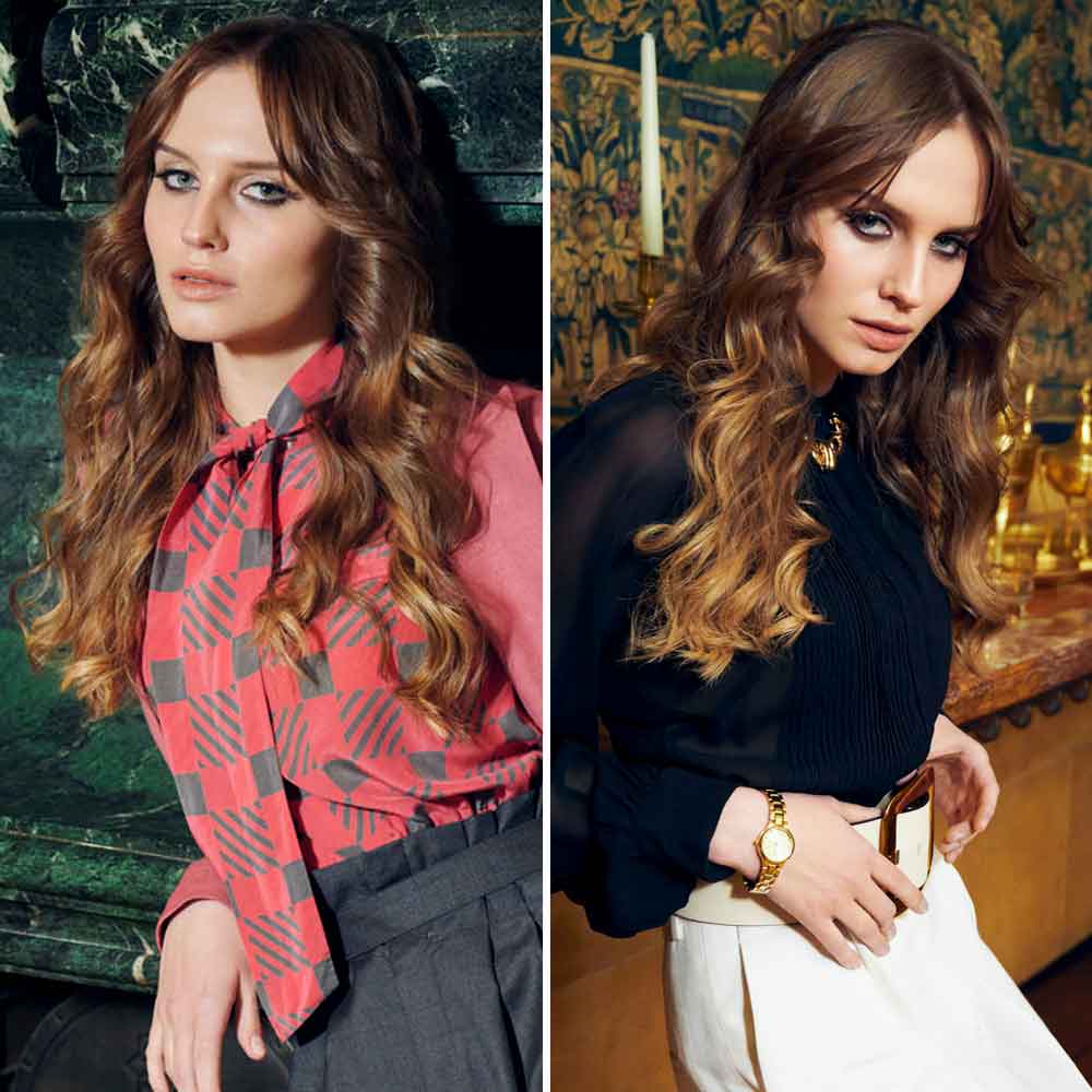 Cortes de pelo largo y ondulado Cortes de pelo largo y ondulado