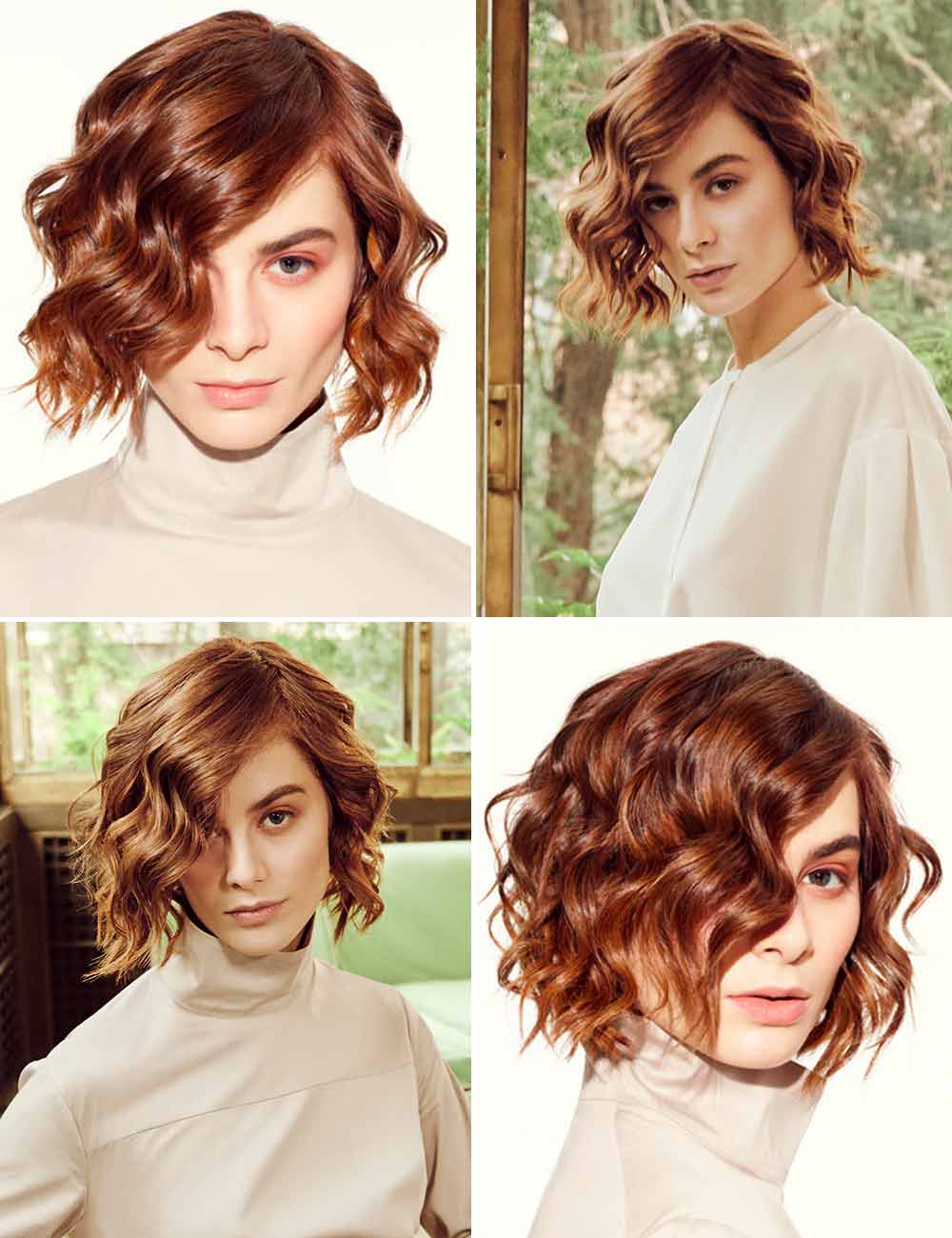 Cortes de pelo ondulado bob Cortes de pelo ondulado bob