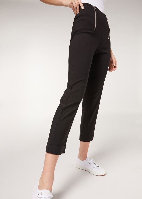 Leggings Femme Calzedonia Couleur Or Rose - Taille S - Occasion En Très Bon état