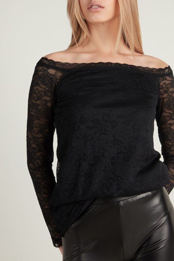 Camisa hombros descubiertos Tezenis