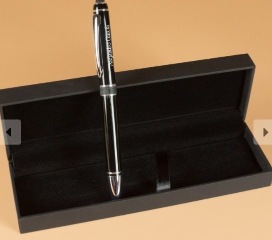 Bolígrafo con dedicatoria