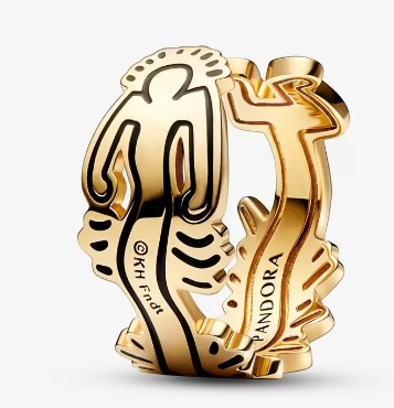 Anillo ancho Siluetas Pandora