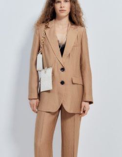 Chaqueta fluida brillo Sfera