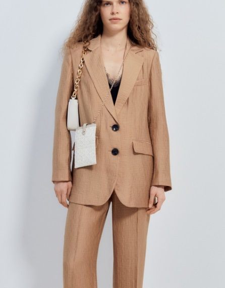 Chaqueta fluida brillo Sfera